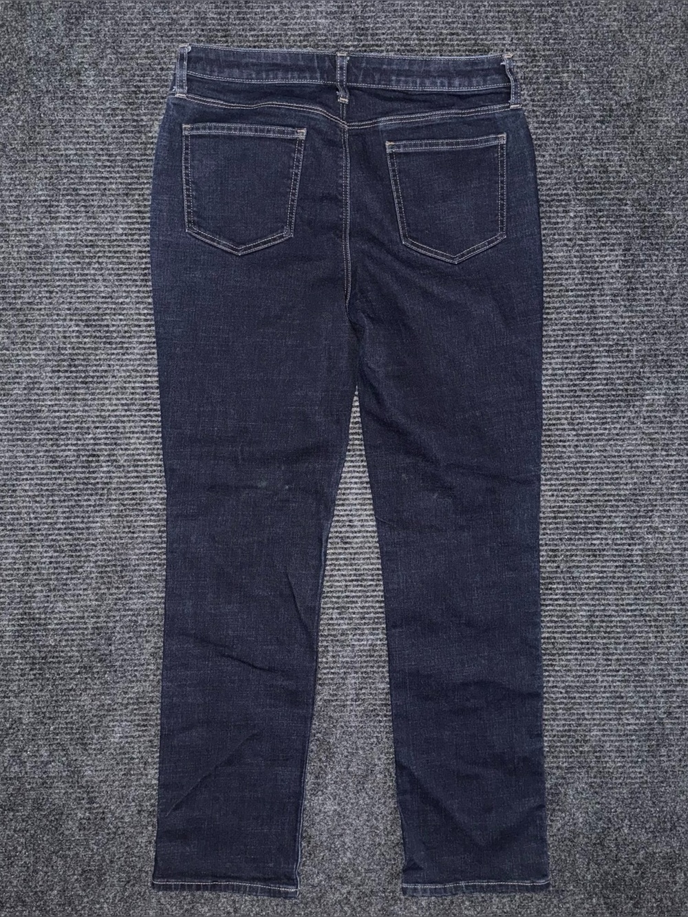 Chico’s So Slimming Girlfriend Straight Leg Jeans Women’s U.S 8 / chicos 1 Dark - Picture 2 of 8